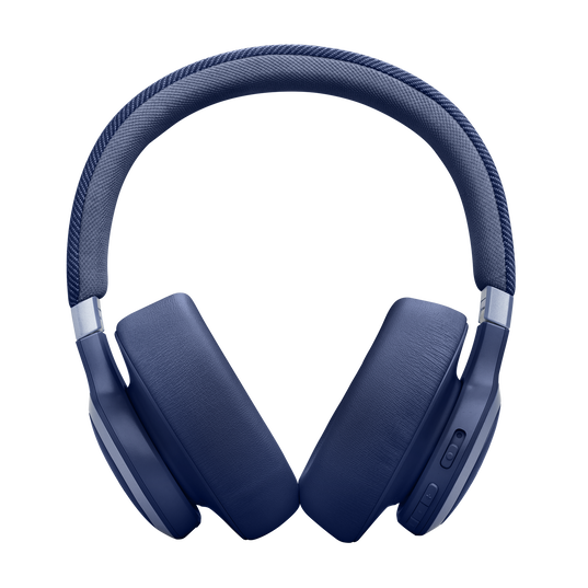 JBL Live 770NC - Blue - Wireless Over-Ear Headphones with True Adaptive Noise Cancelling - Back